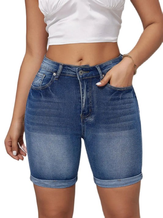 Pantalon Vaquero Azul Vivido